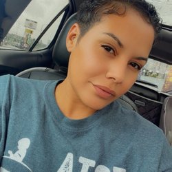 Short hair look