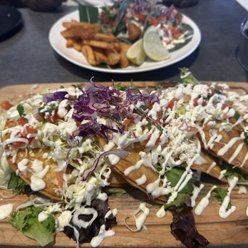 RAW Kitchen & Cantina - 5 potato tacos - Seafood Near Me - Rancho Cucamonga, California RAW Kitchen & Cantina - 5 potato tacos - Seafood Near Me - Rancho Cucamonga, California