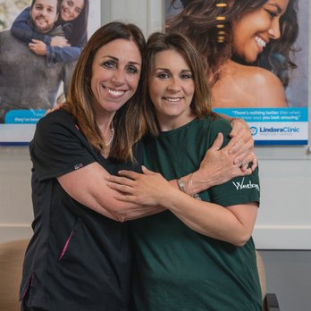 Lindora Clinic - Happy patient and clinic nurse - Nutritionists Near Me - Huntington Beach, California Lindora Clinic - Happy patient and clinic nurse - Nutritionists Near Me - Huntington Beach, California