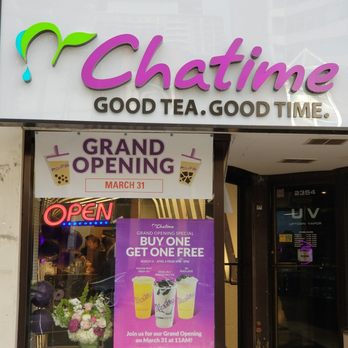 Chatime - Entrance - Bubble Tea Near Me - Toronto, Ontario