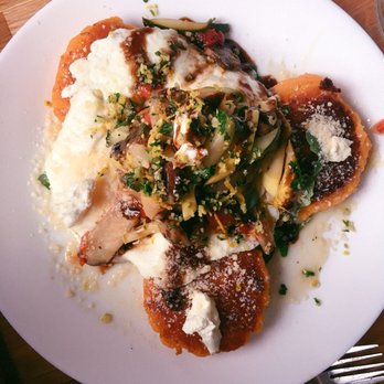 Water for Chocolate - Sweet Potato Polenta - Breakfast & Brunch Near Me - Baltimore, Maryland Water for Chocolate - Sweet Potato Polenta - Breakfast & Brunch Near Me - Baltimore, Maryland