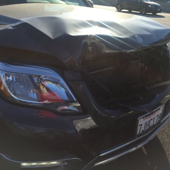 Concierge Collision Repair - Before: took some beating. Lots of internal damage. - Body Shops Near Me - Los Angeles, California