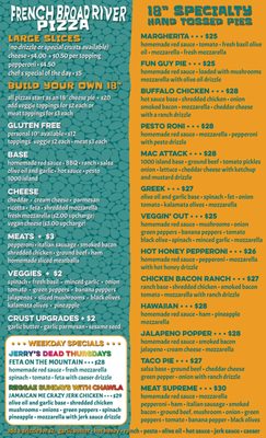 Menu photo 1 French Broad River Brewery Asheville, NC Menu photo 1 French Broad River Brewery Asheville, NC