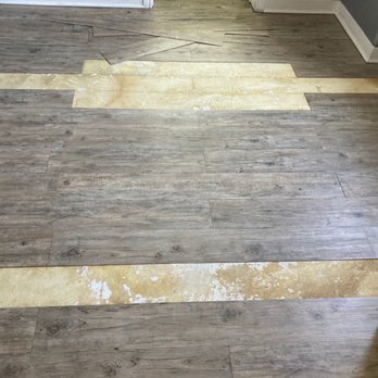 Inn At Rockaway - Laminate flooring just literally comes off the floor!  Not glued down.  Very dangerous! - Hotels Near Me - Pacifica, California