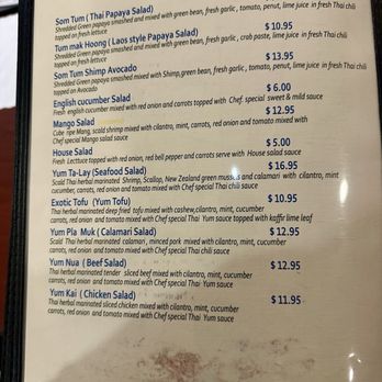 Tom Yum Goong - Menu (3/29/2026) - Thai Near Me - Vacaville Ca, California Tom Yum Goong - Menu (3/29/2026) - Thai Near Me - Vacaville Ca, California