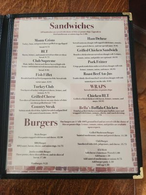 Menu photo 3 Old Brick House Sainte Genevieve, MO Menu photo 3 Old Brick House Sainte Genevieve, MO