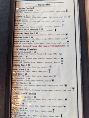 Menu photo 3 Whiskey Bend St. Charles, IL