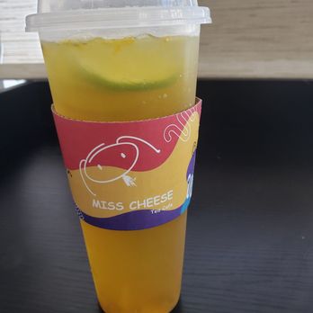 Miss Cheese Tea Cafe - Passion green tea - Bubble Tea Near Me - Pasadena, California Miss Cheese Tea Cafe - Passion green tea - Bubble Tea Near Me - Pasadena, California