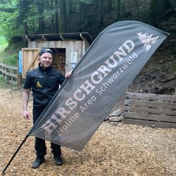 Hirschgrund-Zipline - Our tour guide Mike