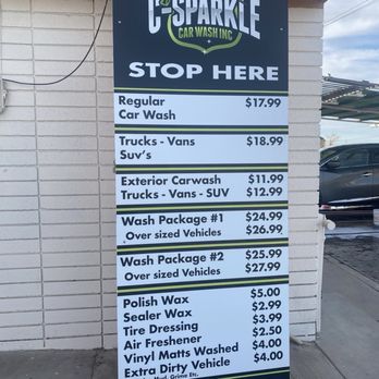 Sparkle Car Wash - Prices - Car Wash Near Me - Barstow, California Sparkle Car Wash - Prices - Car Wash Near Me - Barstow, California