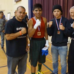 Gladiators Boxing Gym - 2 Silver Glove Champs, 2013. Head Trainer Eloy Ramires, Coach Tony Renteria.