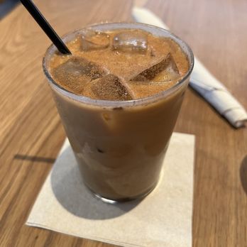 Full Goods Diner - Iced chai latte with a shot of espresso and oat milk - Diners Near Me - San Antonio, Texas Full Goods Diner - Iced chai latte with a shot of espresso and oat milk - Diners Near Me - San Antonio, Texas