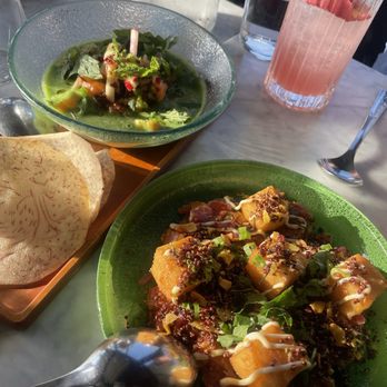 Cabra - Tuna & Tots and Salmon Ceviche - Peruvian Near Me - Los Angeles, California