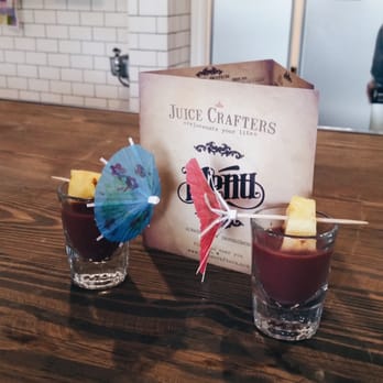 Juice Crafters - Acaí shot on the house! Thanks David! :) - Breakfast & Brunch Near Me - Santa Monica, California