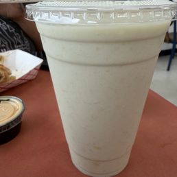 White chocolate pistachio malt