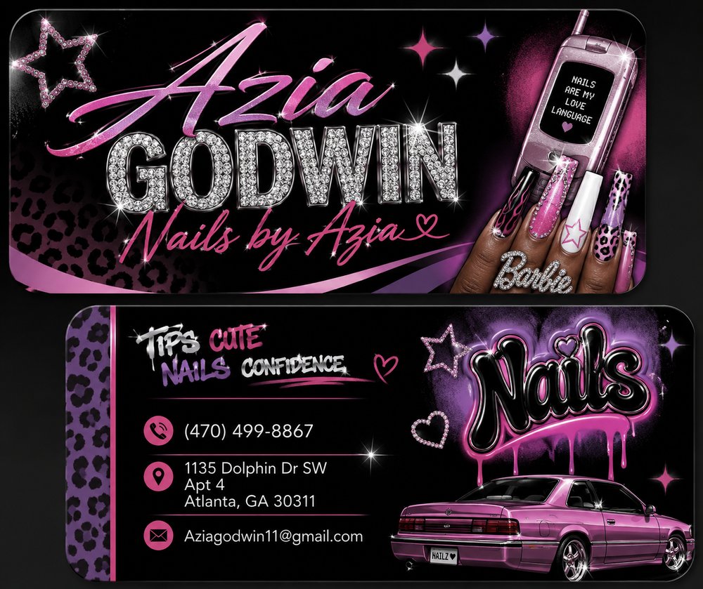 Nails By Azia Logo