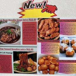 Additional items not on their standard menu. Additional items not on their standard menu.