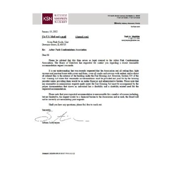 Kovitz Shifrin Nesbit - This is to an almost 60-year-old Disabled person and they put an email on the paperwork. How low! - General Litigation Near Me - Mundelein, Illinois Kovitz Shifrin Nesbit - This is to an almost 60-year-old Disabled person and they put an email on the paperwork. How low! - General Litigation Near Me - Mundelein, Illinois