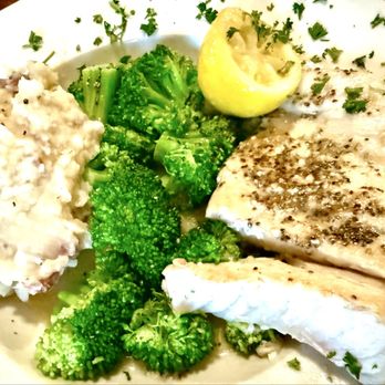 Broken Oar Restaurant - Barramundi fish special - American Near Me - Moab, Utah Broken Oar Restaurant - Barramundi fish special - American Near Me - Moab, Utah