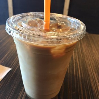 Cafe Crepes Square - Iced hazelnut latte - Desserts Near Me - Suwanee, Georgia