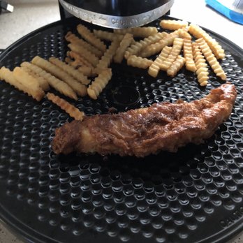 Culver's - Walleye and fries. Just as delicious the second day!!  Mmmm - Ice Cream & Frozen Yogurt Near Me - Atascocita, Texas