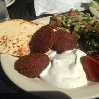 Mirage Restaurant - My lunch buffet selection: bland falafels, awesome homemade naan, tasty cucumber salad and not-so-good tabbouleh - Middle Eastern Near Me - Clearwater, Florida Mirage Restaurant - My lunch buffet selection: bland falafels, awesome homemade naan, tasty cucumber salad and not-so-good tabbouleh - Middle Eastern Near Me - Clearwater, Florida