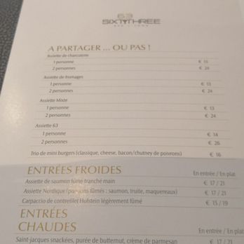 63 Sixty Three - Belgian Near Me - Charleroi, WHT