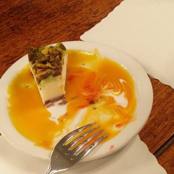 Avatar's Restaurant - Cheese Cake with Mango Puree - Indian Near Me - Sausalito, California Avatar's Restaurant - Cheese Cake with Mango Puree - Indian Near Me - Sausalito, California