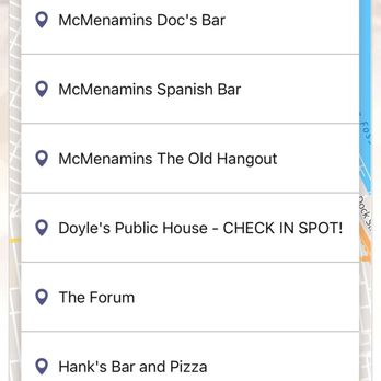 Doyle's Public House - Bar crawl list showing they are a witting participant in scamming. - Pubs Near Me - Tacoma, Washington Doyle's Public House - Bar crawl list showing they are a witting participant in scamming. - Pubs Near Me - Tacoma, Washington