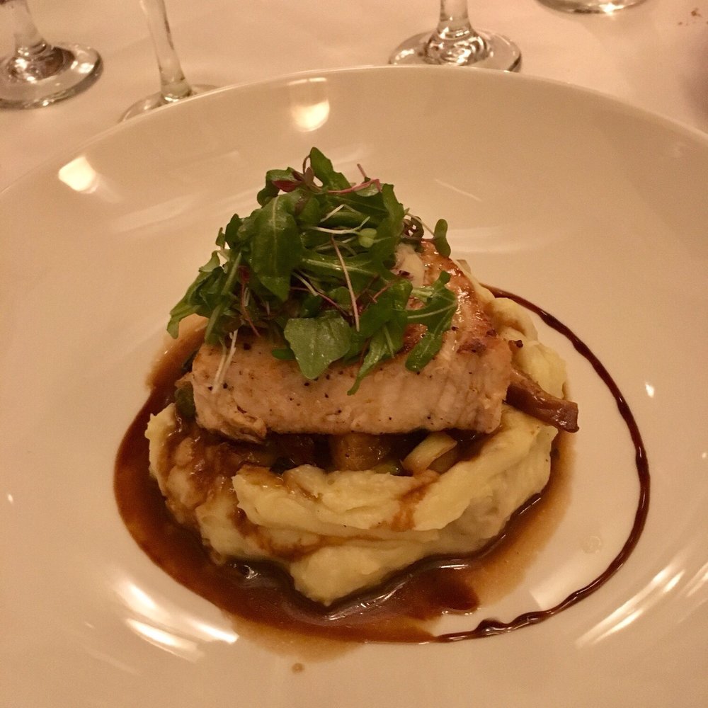 Abby Park - Swordfish entree....very good - New American Near Me - Milton, Massachusetts Abby Park - Swordfish entree....very good - New American Near Me - Milton, Massachusetts