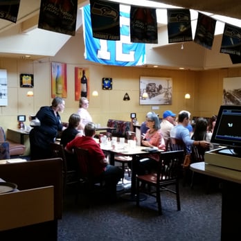 Claire's Restaurant - Better picture of their bar space where a large group can gather as well! - Breakfast & Brunch Near Me - Edmonds, Washington