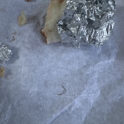 Staple from inside my wrap