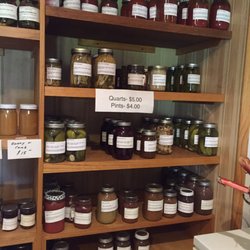 Pam's Farm Stand - So many great canned goods!