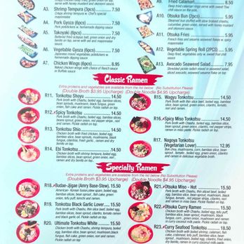 Otsuka Ramen - Menu - Ramen Near Me - Tampa, Florida Otsuka Ramen - Menu - Ramen Near Me - Tampa, Florida