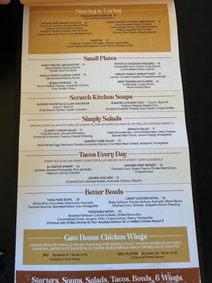 Menu photo 1 The Gate House Mackinac Island, MI Menu photo 1 The Gate House Mackinac Island, MI