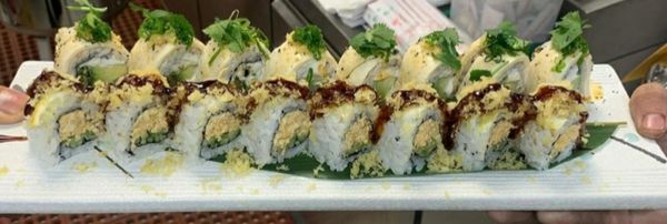 Gorilla Eats Sushi by null