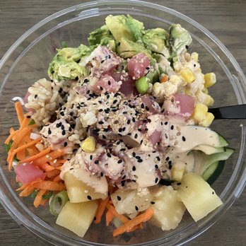 Poke Bros. - Tuna poke bowl with coconut and OG sauce - Poke Near Me - Glen Mills, Pennsylvania Poke Bros. - Tuna poke bowl with coconut and OG sauce - Poke Near Me - Glen Mills, Pennsylvania