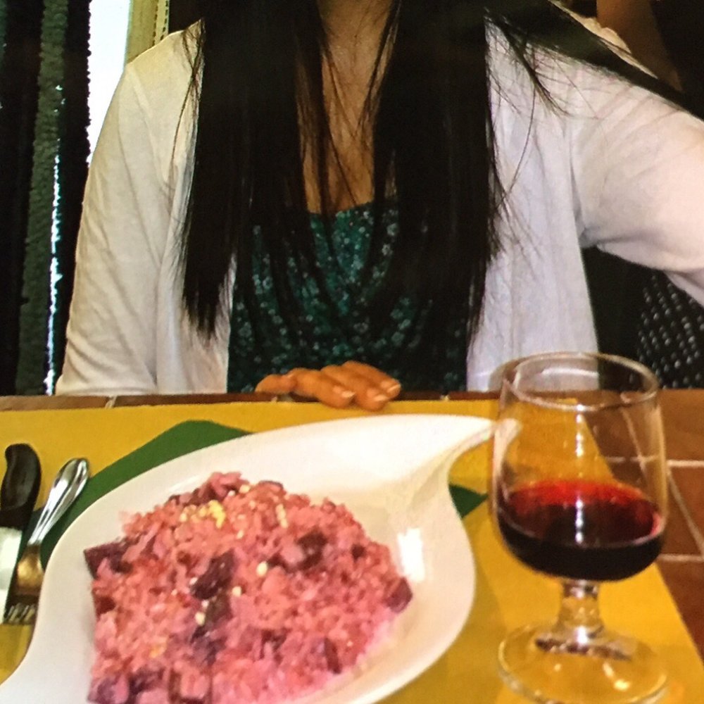 Trattoria da Giorgio - Un risotto con barbabietole e noci, una bottiglia di vino... DELIZIOSI - Tuscan Near Me - Florence, FI Trattoria da Giorgio - Un risotto con barbabietole e noci, una bottiglia di vino... DELIZIOSI - Tuscan Near Me - Florence, FI