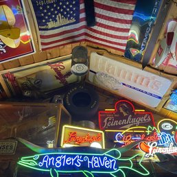 Above the Main Bar.