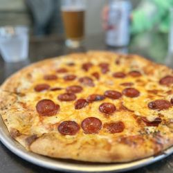 Noble Funk Brewing - Pepperoni pizza