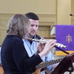 First Christian Church Disciples of Christ - Today's heavenly choir.