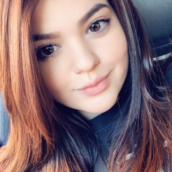 Yehia & Co - Hair cut in layers & with a brown copper color - Hair Salons Near Me - Oak Park, Illinois