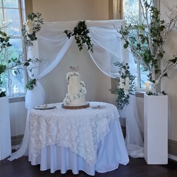 The Ruston Chapel - Cake display table - Venues & Event Spaces Near Me - Ruston, Washington The Ruston Chapel - Cake display table - Venues & Event Spaces Near Me - Ruston, Washington