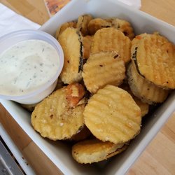 Nosh Kitchen Bar - Fried pickle chips