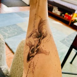 Tattoo Union - 5 days after tattooing.