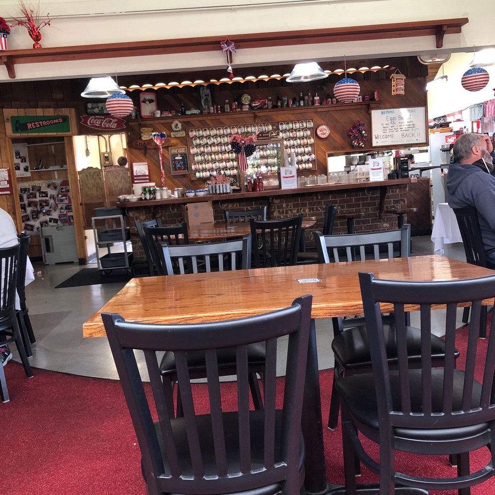 Charlie's Cafe - Tables well separated - American Near Me - Enumclaw, Washington Charlie's Cafe - Tables well separated - American Near Me - Enumclaw, Washington