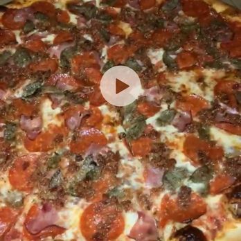 The Pizza Outpost - Meat Lovers - Pizza Near Me - Brackettville, Texas