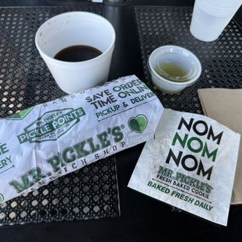 Mr. Pickle's Sandwich Shop - My sandwich. What did I get? Hints are in the pic ;) - Sandwiches Near Me - Chandler, Arizona Mr. Pickle's Sandwich Shop - My sandwich. What did I get? Hints are in the pic ;) - Sandwiches Near Me - Chandler, Arizona