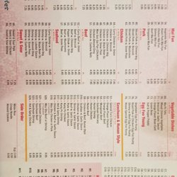 New Buffet - Take-Out Menu