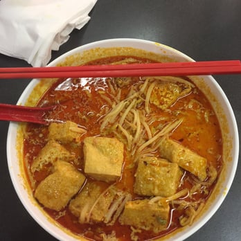 Malay Chinese Takeaway - Tofu laksa, extra tofu - Malaysian Near Me - Sydney, NSW Malay Chinese Takeaway - Tofu laksa, extra tofu - Malaysian Near Me - Sydney, NSW
